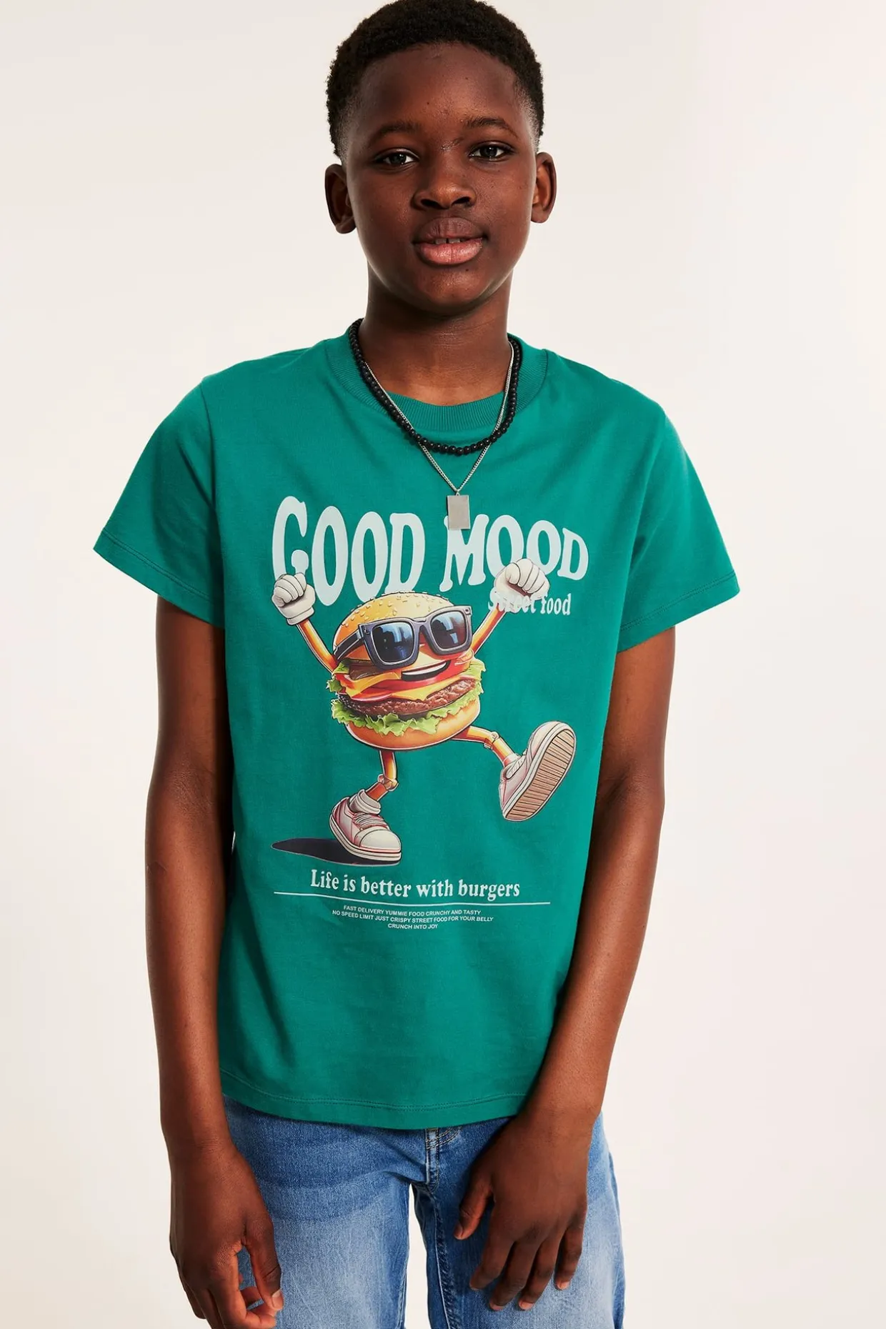 T-shirt z nadrukiem z przodu