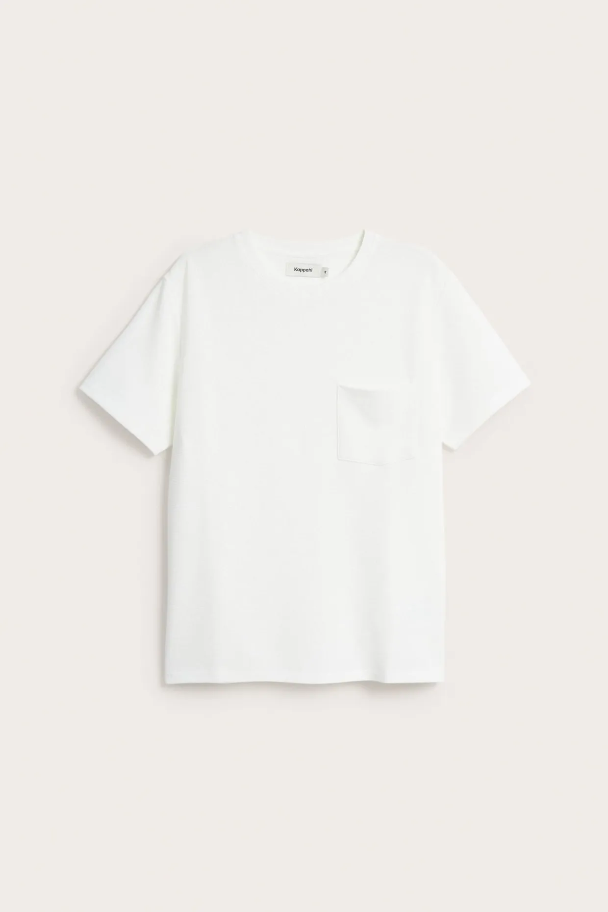 T-shirt z wzorem strukturalnym, regularny krój