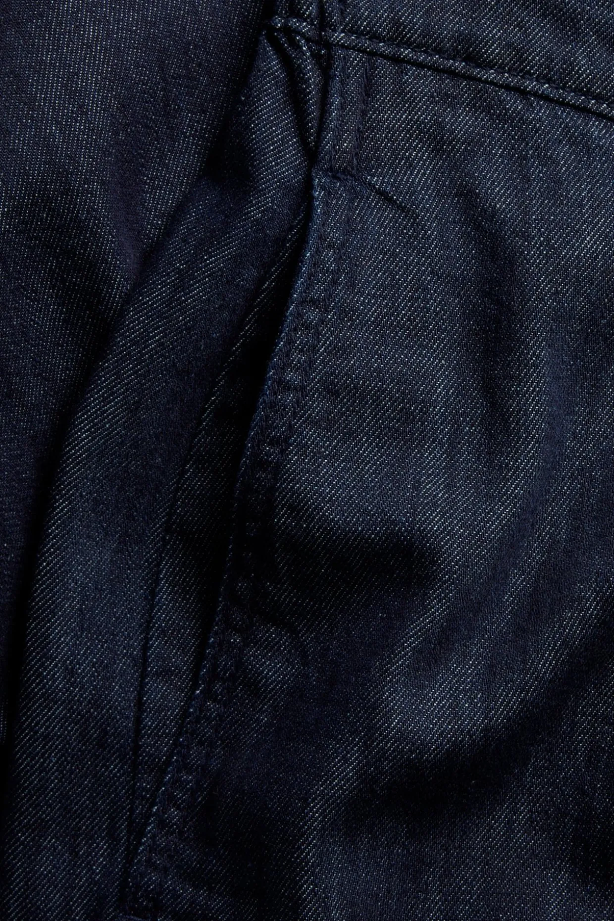 Wciągane jeansy barrel fit cropped
