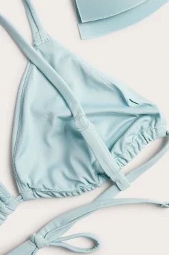 Wyściełany trójkątny stanik od bikini