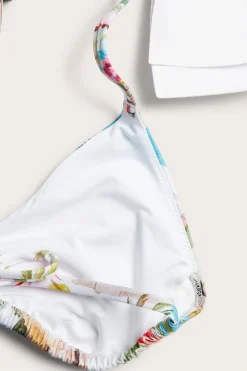 Wyściełany trójkątny stanik od bikini