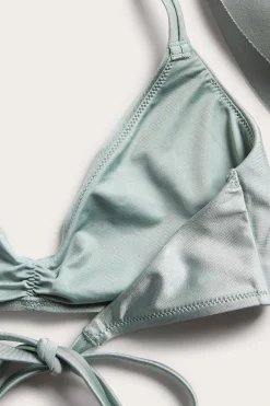 Wyściełany trójkątny stanik od bikini