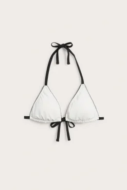 Wyściełany trójkątny stanik od bikini