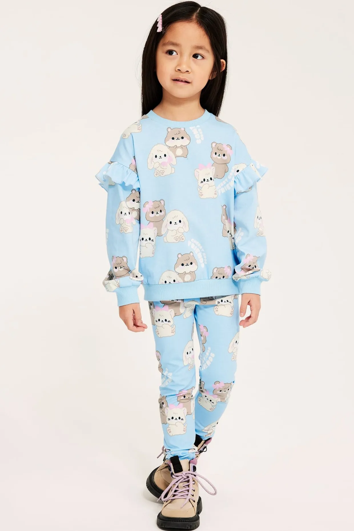 Wzorzyste legginsy